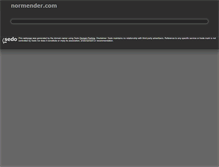 Tablet Screenshot of normender.com